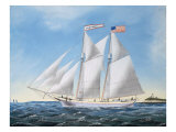 America's Cup Yacht Race of 1885: the Puritan and the Genesta, 1886 Pósters por Antonio Jacobsen America's Cup Yacht Race of 1885: the Puritan and the Genesta, 1886 Pósters por Antonio Jacobsen