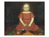 Portrait of Frank Treadwell, 1849 Giclee Print by Charles A. Treadwell