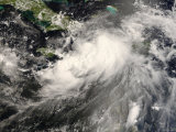 Tropical Storm Gustav Photographic Print by Stocktrek Images