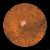 Mare Australe Region of Mars Photographic Print by Stocktrek Images 