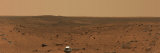 Panoramic View of Mars Lámina fotográfica por Stocktrek Images