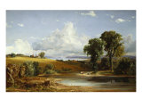 Summer Afternoon on the Hudson, 1852 Giclee Print by Jasper Francis Cropsey