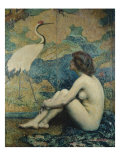 Japanese Screen Giclee Print by Robert Payton Reid