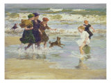 Splashing Giclee Print by Edward Henry Potthast