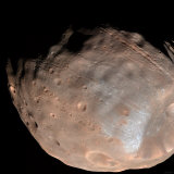 Mars Moon Phobos Photographic Print by Stocktrek Images 