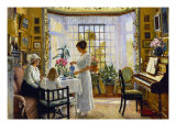 Afternoon Tea, c.1914 Lámina giclée por Paul Fischer Afternoon Tea, c.1914 Lámina giclée por Paul Fischer