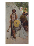 Indians, 1890 Impressão giclée por Henry F. Farny Indians, 1890 Impressão giclée por Henry F. Farny