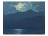 Sunrise over Catalina Island, 1920 Giclee Print by Granville Redmond