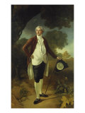 Portrait of David Garrick, Full Length, c.1763-64 Giclee Print by Nathaniel Dance