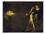 The Three Witches Appearing to Macbeth and Banquo, 1800-1810 reproduction procédé giclée par Henry Fuseli