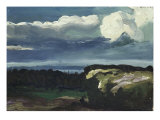 Woodstock Landscape Giclee Print by George Wesley Bellows
