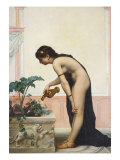 Tending the Garden Giclee Print by Auguste Raynaud