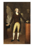 Portrait of Colonel Hugh O'Donnell, Standing, Full Length, in a Brown Jacket and Waistcoat Giclee Print by Hugh Douglas Hamilton