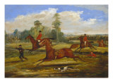 The Draw, 19th Century Giclee Print by Samuel Henry Alken