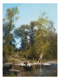 Pennsylvania Scenery Giclee Print by Hermann Herzog