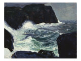 Blackhead and Sea reproduction procédé giclée par George Wesley Bellows
