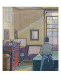 Interior, 1917, Catalogue No 1317C Giclee Print by Harold Gilman