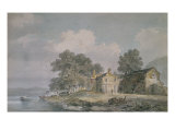 Farmhouse by a Lake in the Lake District, c.1797 Giclee Print