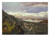 North Country, 1923 Giclée-Druck von Willard Leroy Metcalf