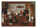 La Cuisine Des Tetes Reproduction procédé giclée par Martin Van Cleve