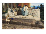 Exedra, 1871 Giclee Print by Sir Lawrence Alma-Tadema