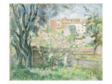 The Artist's Garden in Cannet, Le Jardin de L'Artiste au Cannet, 1931 reproduction procédé giclée par Henri Lebasque