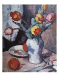 Tulips, c.1928 reproduction procédé giclée par Samuel John Peploe