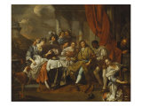 Banquet on a Terrace Reproduction procédé giclée par Jacob Toorenvliet
