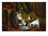 Waiting For More Giclee Print by Leon Charles Huber