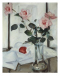 Queen Elizabeth Roses, Samuel John Peploe, c.1918 reproduction procédé giclée par Samuel John Peploe