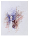 Italian Castle Above a River, c.1827 Giclee Print