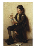Paddy's Valentine, 1885 Lámina giclée por John George Brown Paddy's Valentine, 1885 Lámina giclée por John George Brown