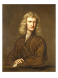 Portrait of Sir Isaac Newton, the Great Philosopher, Mathematician and Astronomer Giclée-Druck von Godfrey Kneller