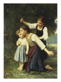 In the Wood, Dans Le Bois Giclee Print by Elizabeth Bouguereau