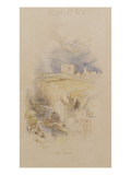 The Bowes Tower, Vignette, c.1833 reproduction procédé giclée par J.M.W. Turner