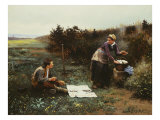 The Honeymoon Breakfast, 1887 Giclee Print by Daniel Ridgway Knight