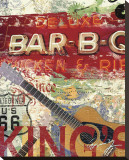 Deluxe Bar-B-Q Stretched Canvas Print by Eric Yang