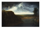 Brock's Monument reproduction procédé giclée par Thomas Cole
