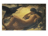 And the Night Raven Sings, Bosom'd High in the Tufted Trees, Where Perhaps Some Beauty Lies Reproduction procédé giclée par John Scott