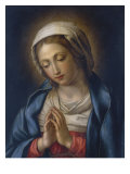 The Virgin at Prayer Lámina giclée por Giovanni Battista Salvi da Sassoferrato