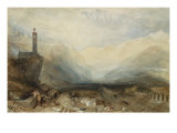 The Splugen Pass, c.1842-1843 Giclée-Druck von J.M.W. Turner