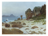 Bay of Monterey reproduction procédé giclée par Albert Bierstadt