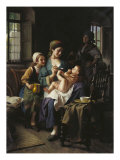 Meal Time Giclee Print by Giovanni Battista Torriglia