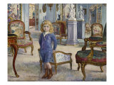Paul de Camondo at the Hotel de Camondo, Paul de Camondo a Hotel de Camondo, 1910 reproduction procédé giclée par Henri Lebasque