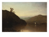 Le long de l'Hudson reproduction procédé giclée par John Frederick Kensett