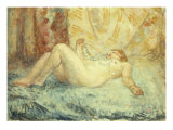 Nu rouge reproduction procédé giclée par Henri Lebasque
