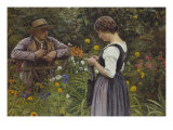 The Rendez-Vous, 19th Century Giclee Print by Ernst Henseler