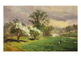 Apple Blossom Time, 1889 Reproduction procédé giclée par Jasper Francis Cropsey