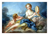The Muse Terpsichore Giclee Print by Francois Boucher