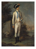 Portrait of an Official, the Fijo Regiment of Puerto Rico, 1790 Giclee Print by Jose Campeche Y Jordan